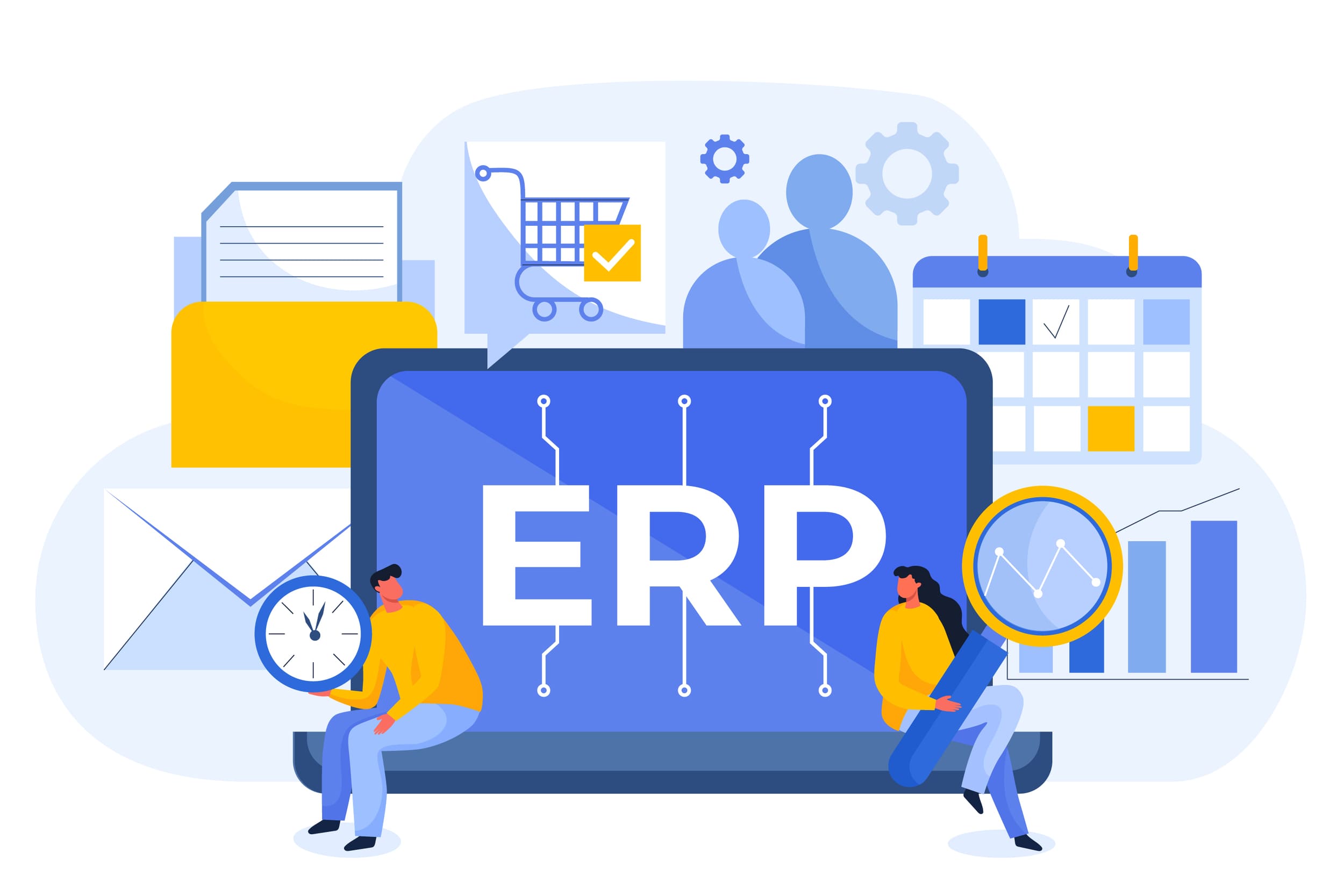 erp intégré agence